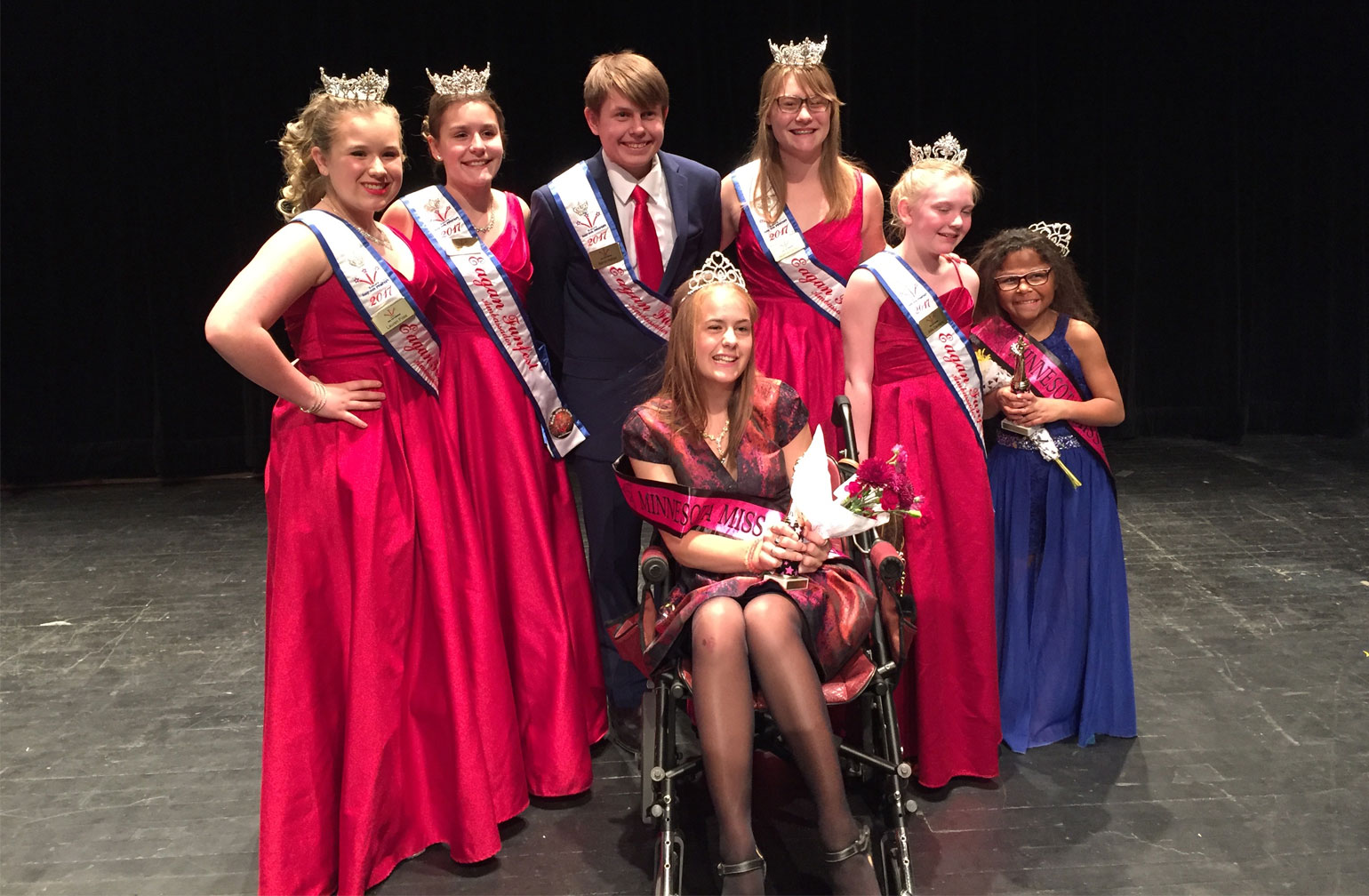 Katie Allee at the Miss Amazing Pageant