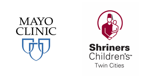 mayo clinic and shriners hospital logos