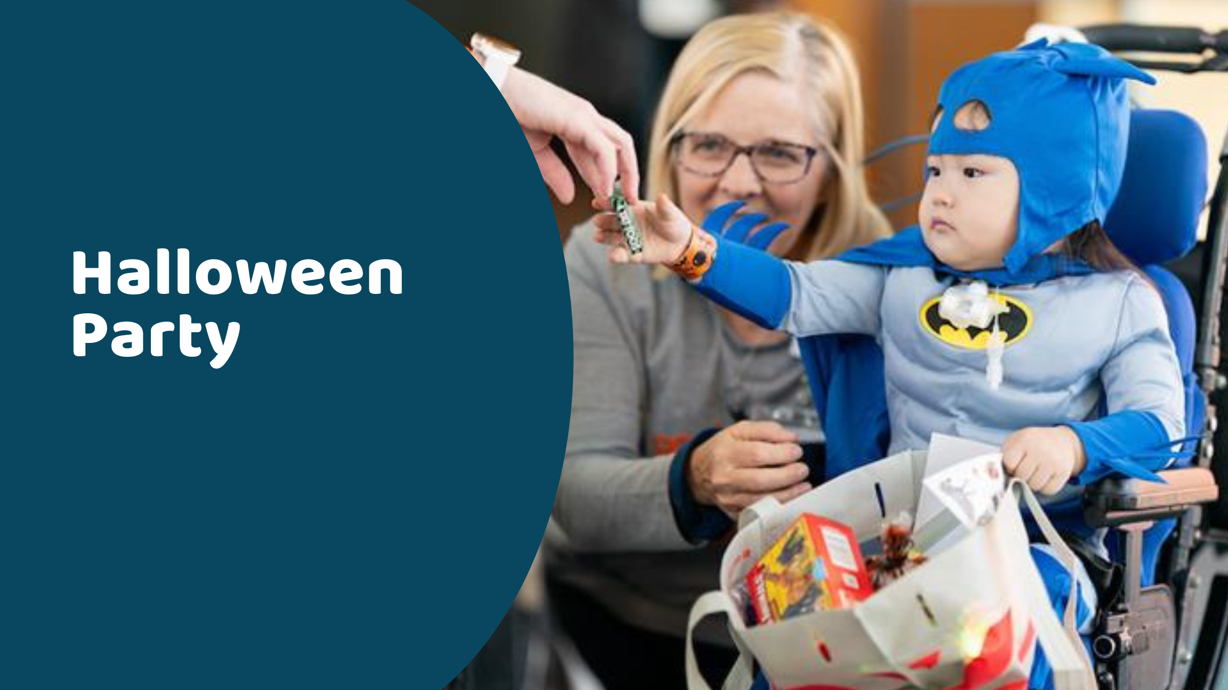 Child in Batman costume - Gillette Children's