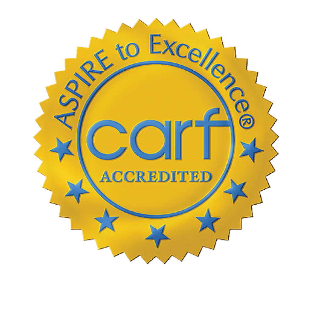 CARF logo  - Gillette Children's.