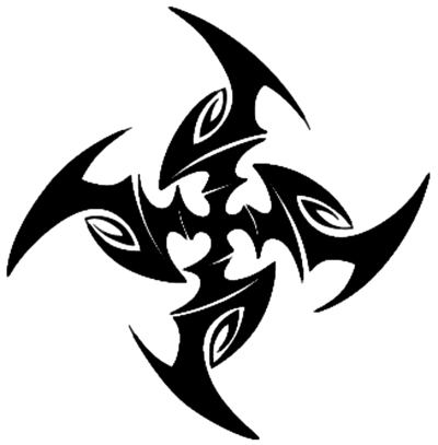 Tribal Cross 2 arc
