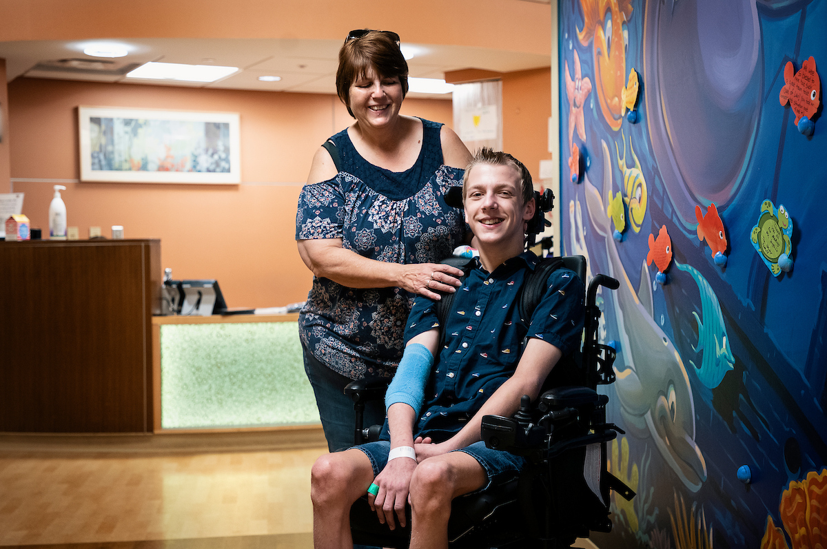 Gillette Children's patient Sam Wedig