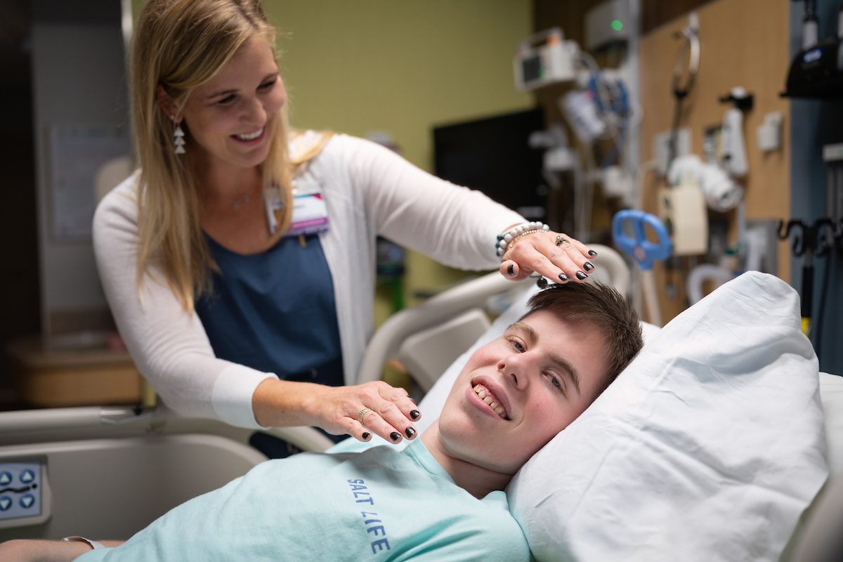 Karla Schaitberger uses Holistic Medicine at Gillette Children's
