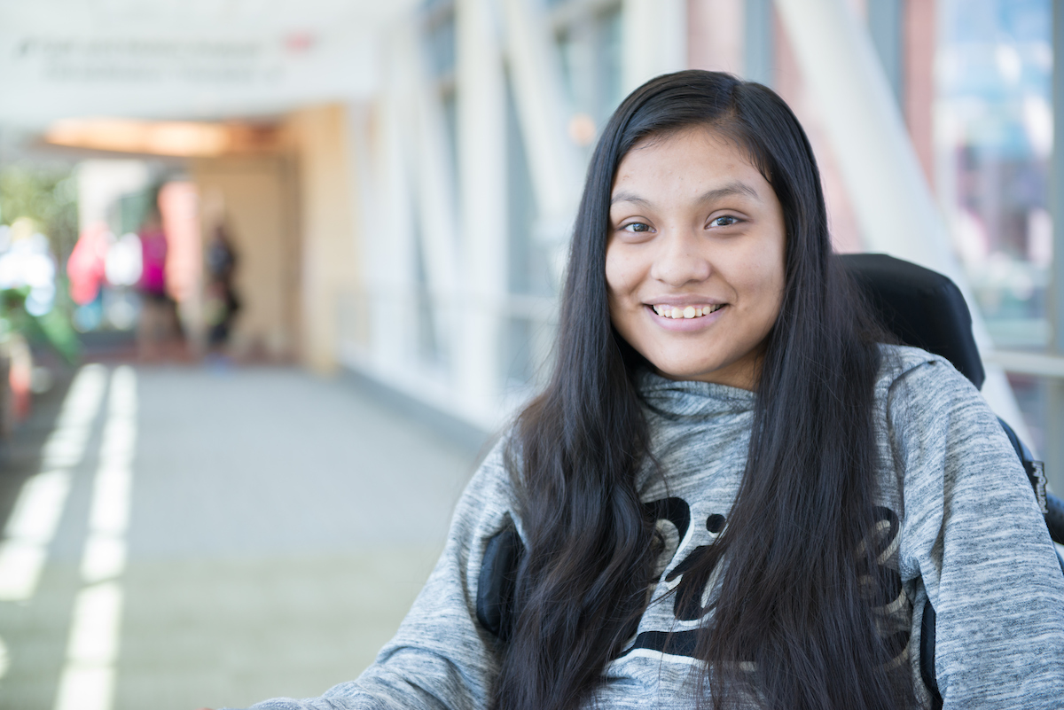 Guadalupe Galeno Hernandez an adult patient at Gillette Children's