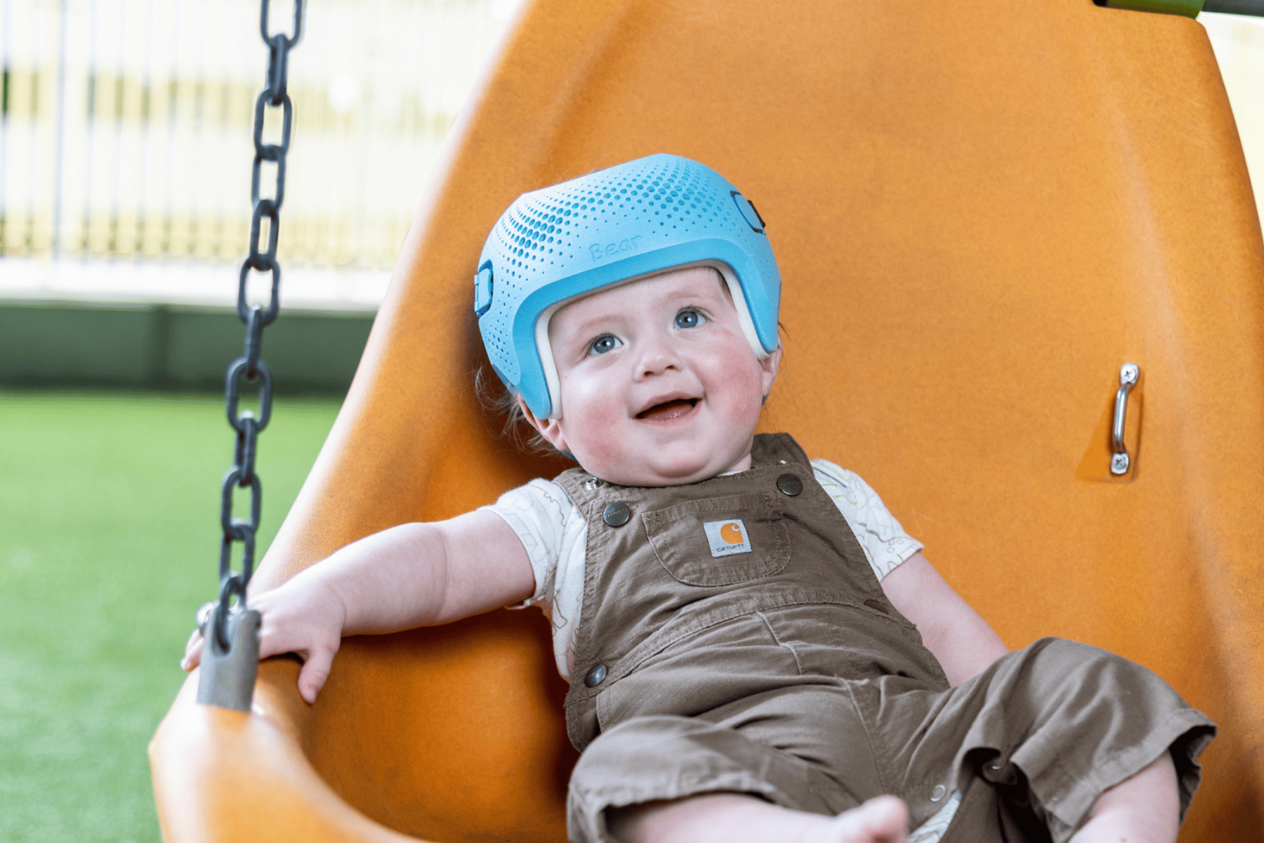 A visit Gillette Children's for OPS appointment to evaluate Talee cranio helmets