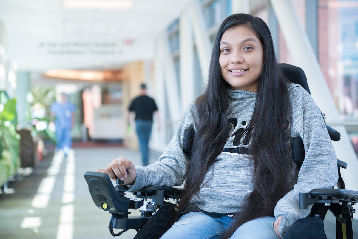 Guadalupe Hernandez utilizes translation services at Gillette Children's