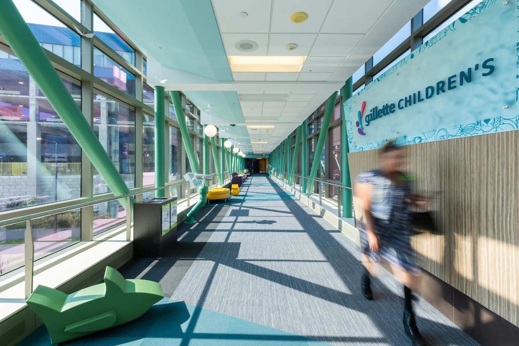 View of the Skyway at Gillette Children's
