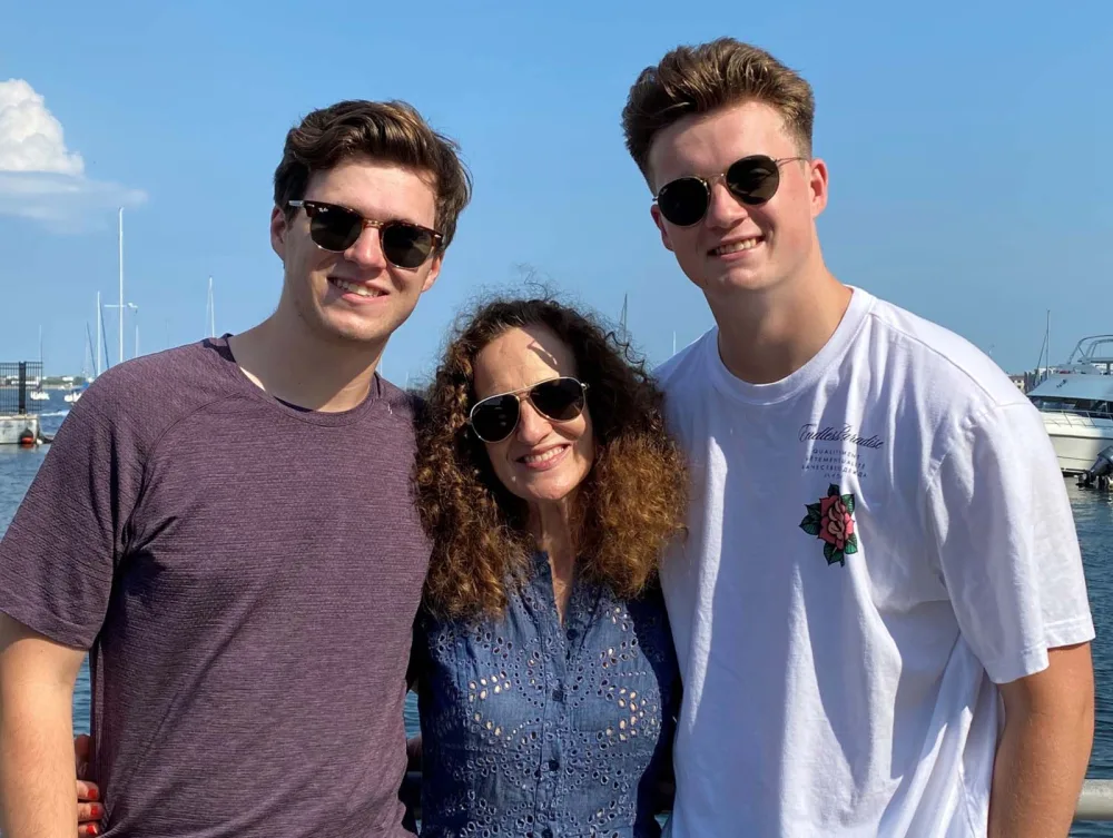 George with his family - Gillette Children's.