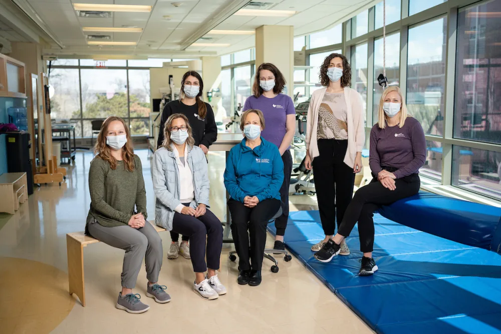 Group portrait of occupational therapists at Gillette Children's.