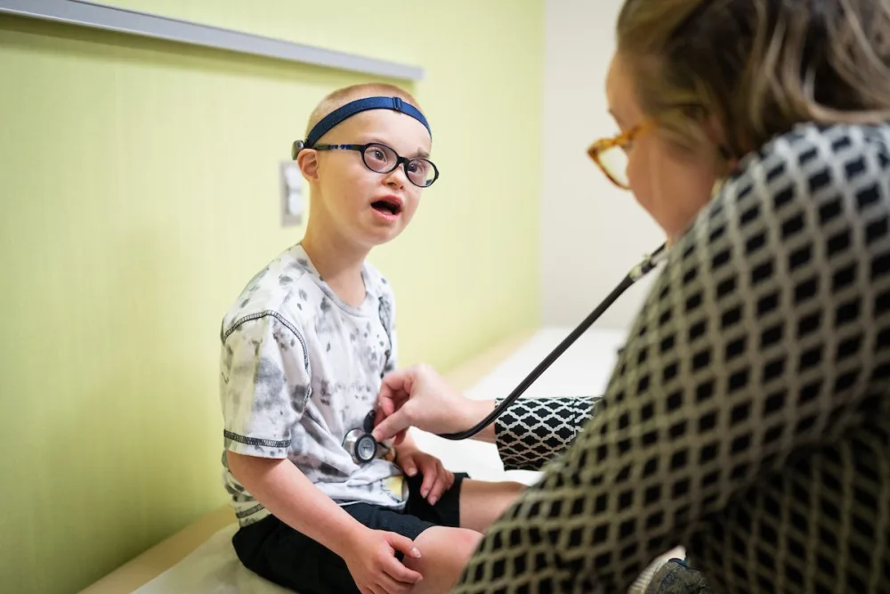 Peter has appointment with Dr. Heidi Davis at Gillette Children's.