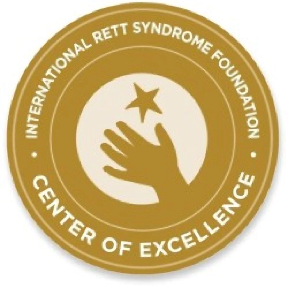International Rett Syndrome Foundation Center of Excellence Badge - Gillette Children's