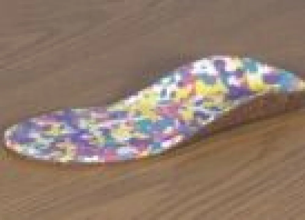 Example of a foot orthosis at Gillette Children's