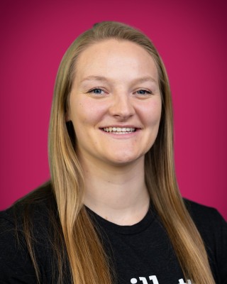 Portrait of Mariah Larson smiling.