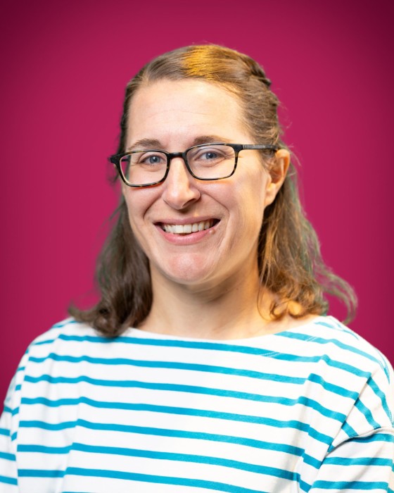 Portrait of Carrie Erion smiling.