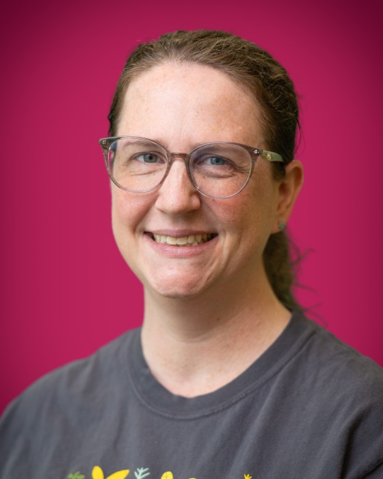 Portrait of Dana Seifert smiling.