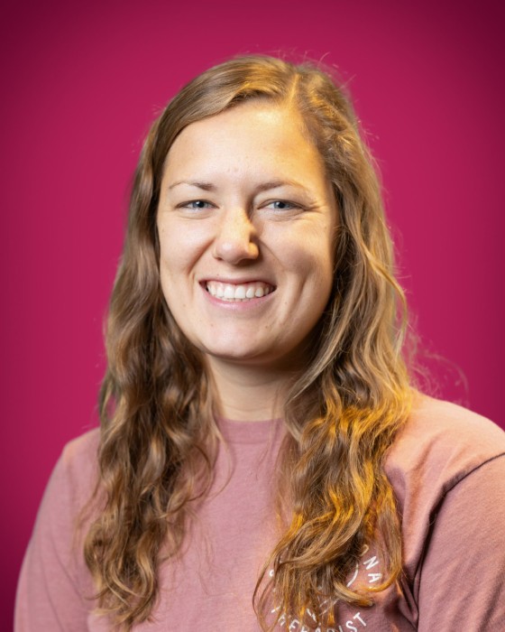 Portrait of Jordan Mauch smiling.