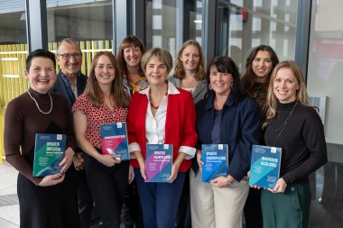 Group photo from Gillette Healthcare Press launch.