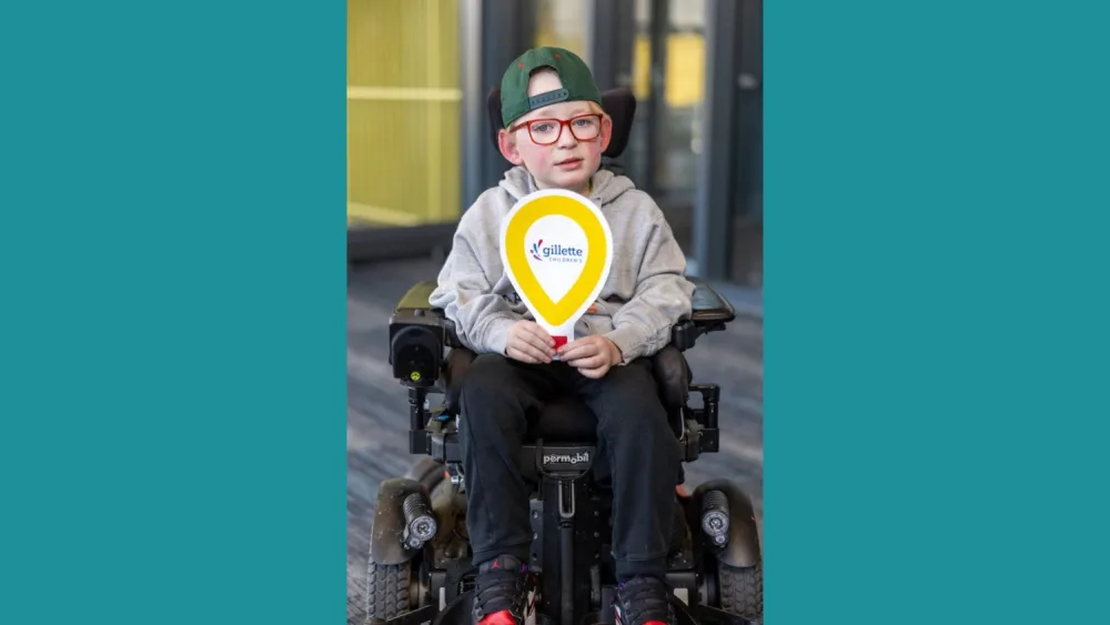 Gillette's 2025 Children's Miracle Network Local Champion, Leo St. Martin.