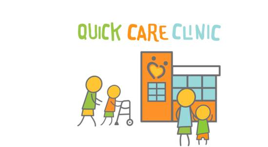 Gillette quick care clinic logo